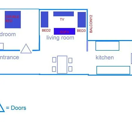 Very Flats By Shops Restaurants * Bari